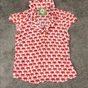 Elizabeth McKay Elephant Blouse
